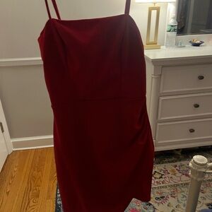 Francesca's Collections Red Mini Dress